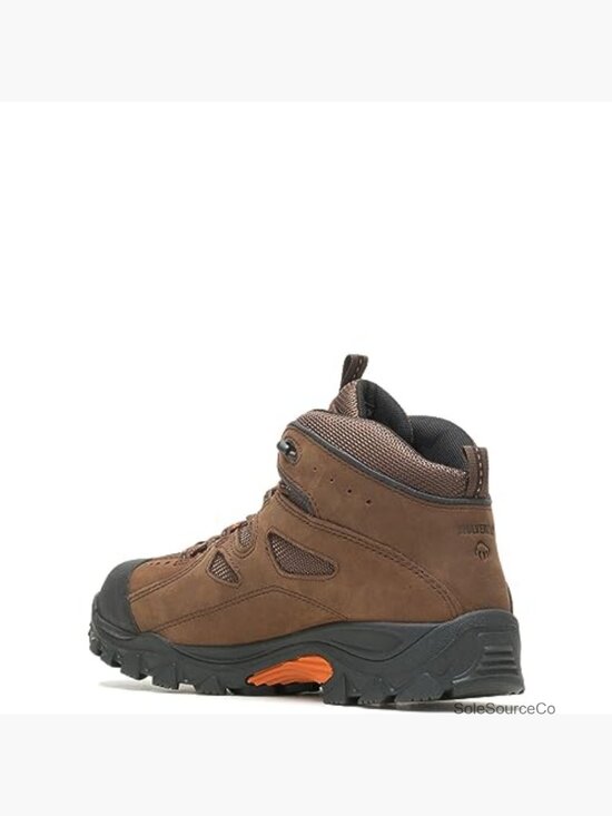 Steel Toe Mid Height Work Boot Lace-Up Leather Men\'s Boots main image 4